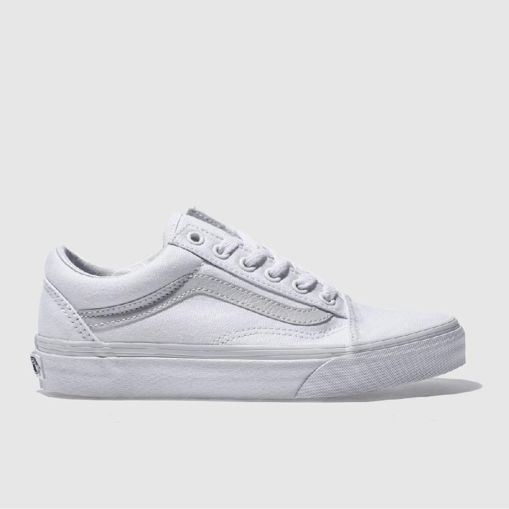 schuh Vans Old Skool in White