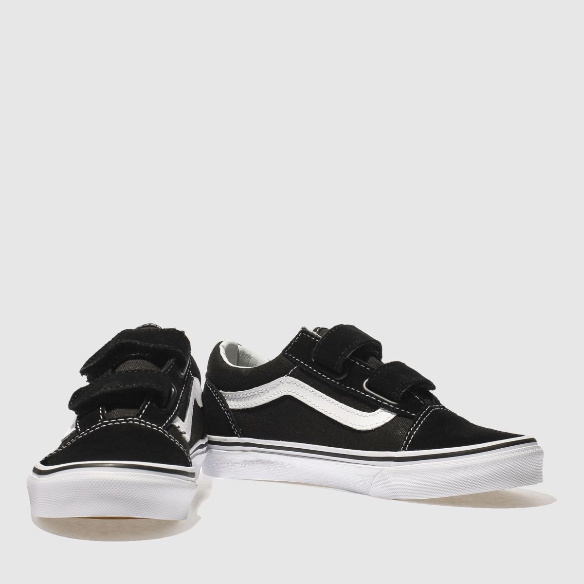 Schuh Vans Old Skool Junior In Black & White