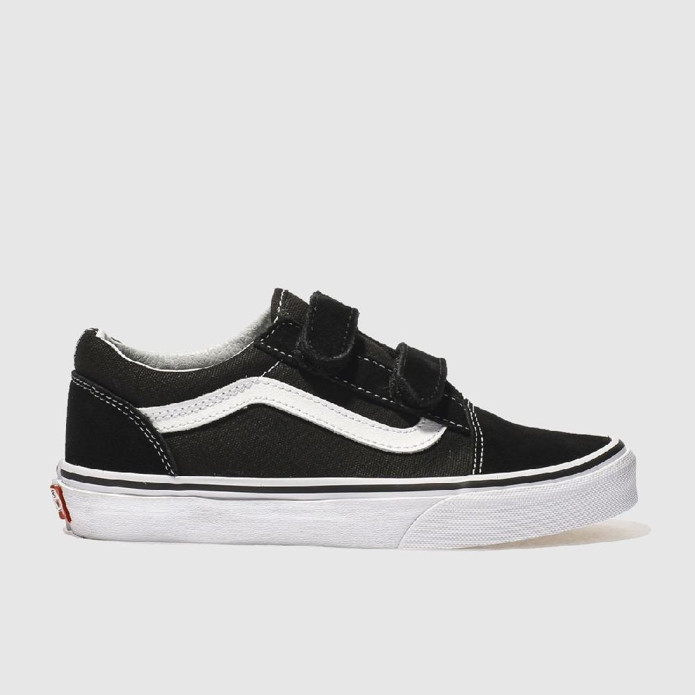 schuh Vans Old Skool Junior in Black & White