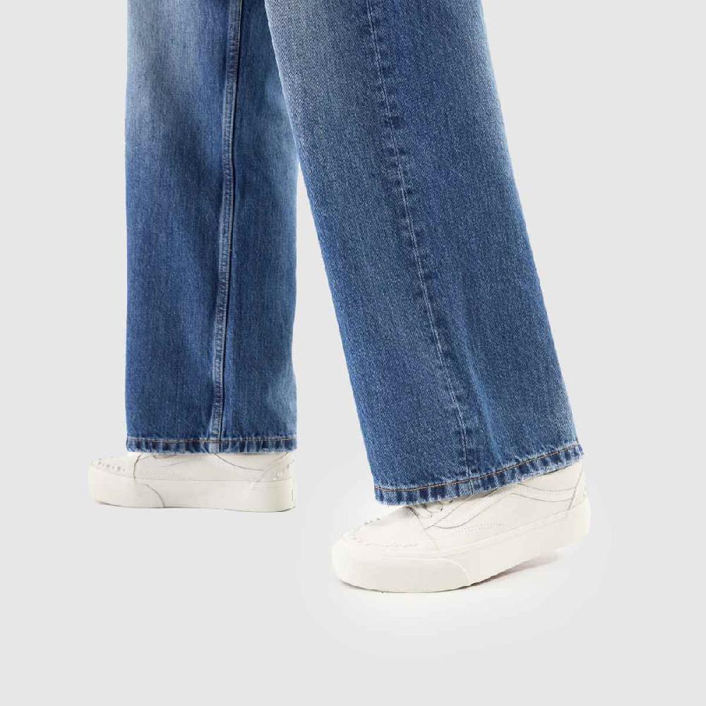 Schuh Vans Old Skool Platform In Off-White