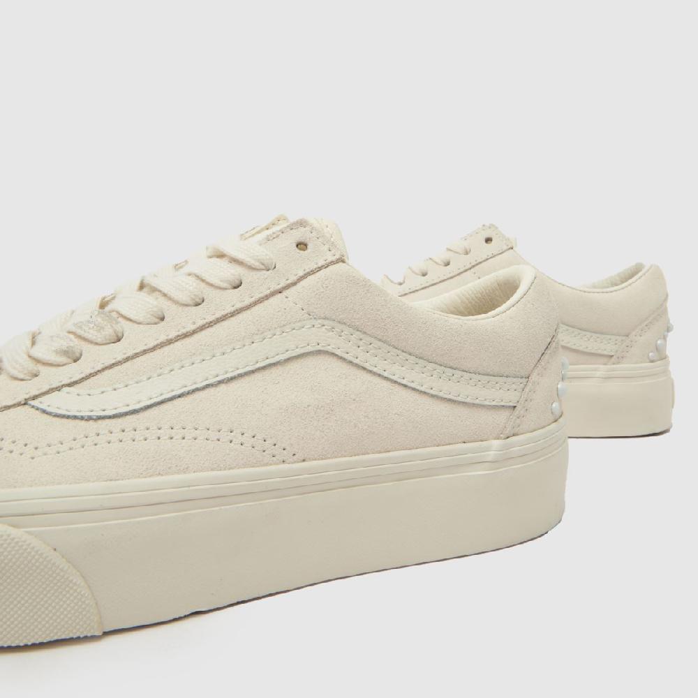Schuh Vans Old Skool Platform In Off-White
