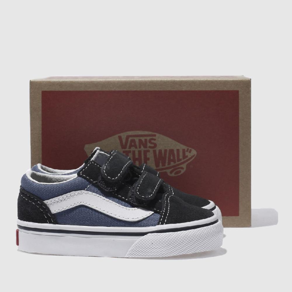 Schuh Vans Old Skool V Boys Toddler In Navy
