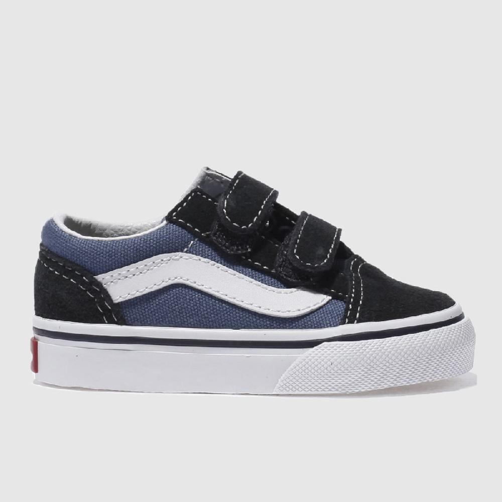 schuh Vans Old Skool V Boys Toddler in Navy