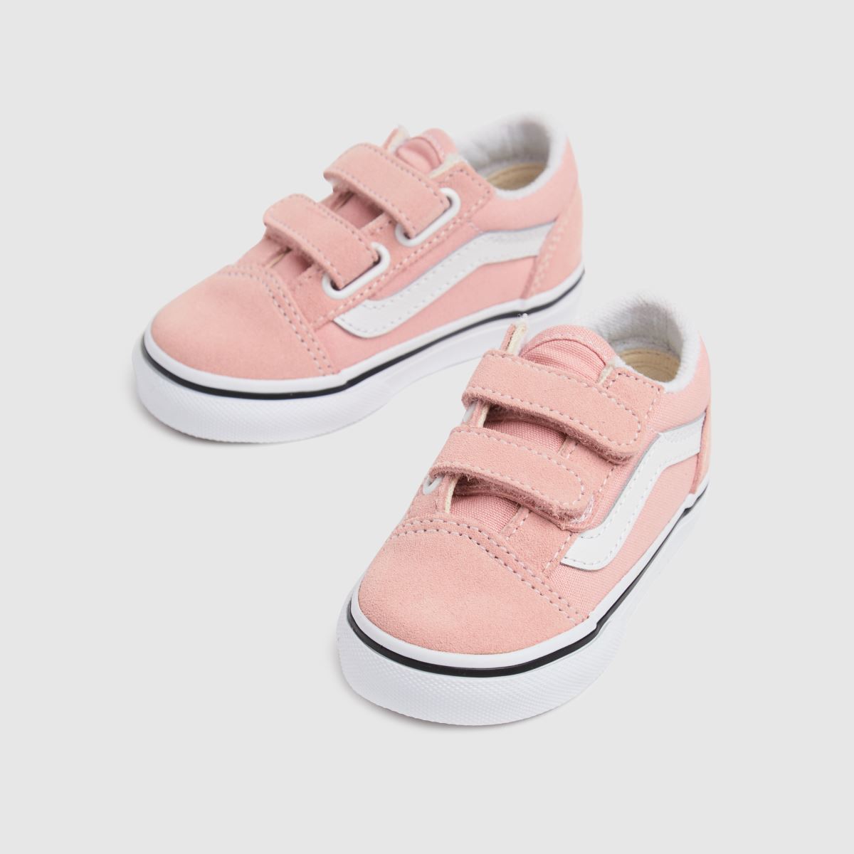 Schuh Vans Old Skool V Girls Toddler In Pale Pink