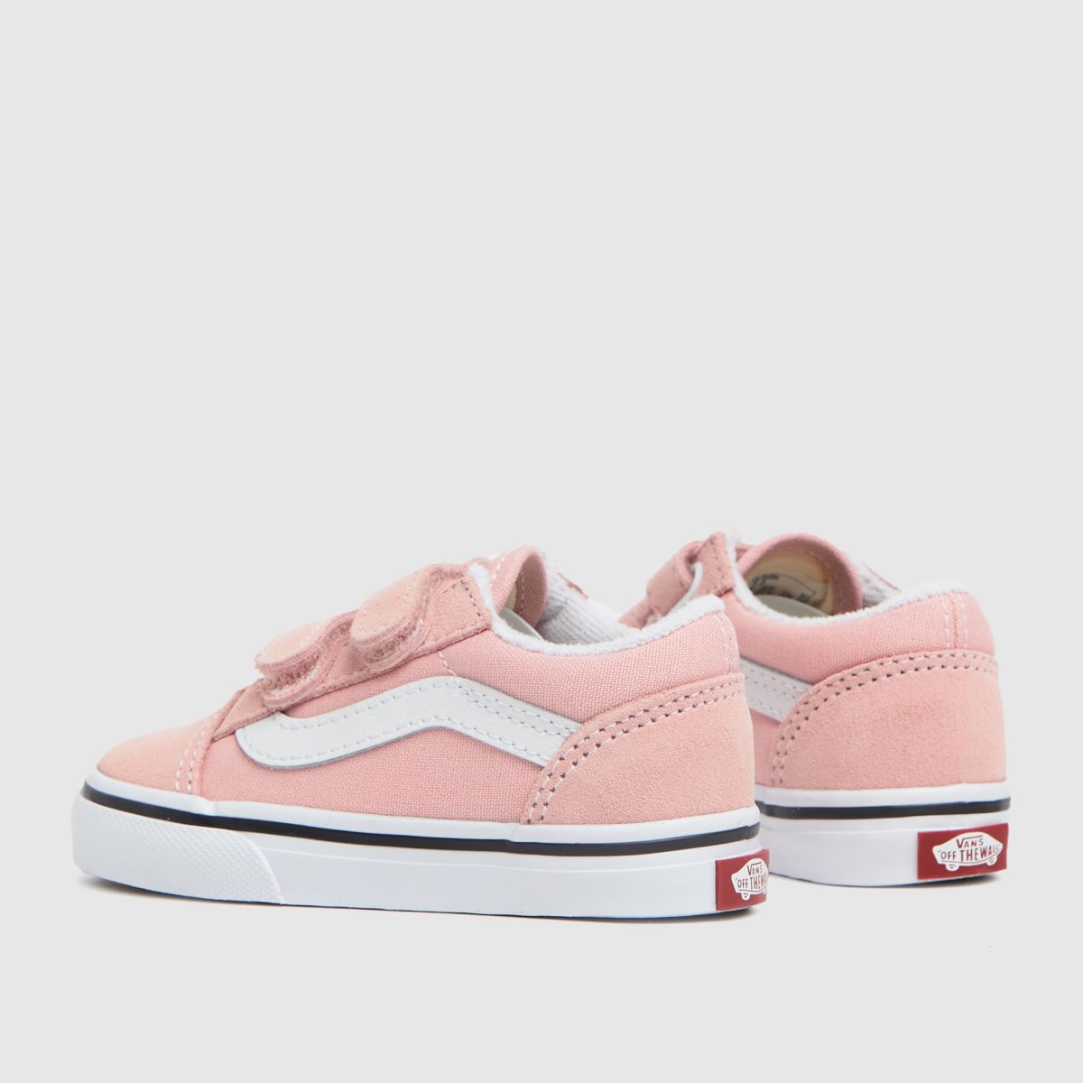 Schuh Vans Old Skool V Girls Toddler In Pale Pink