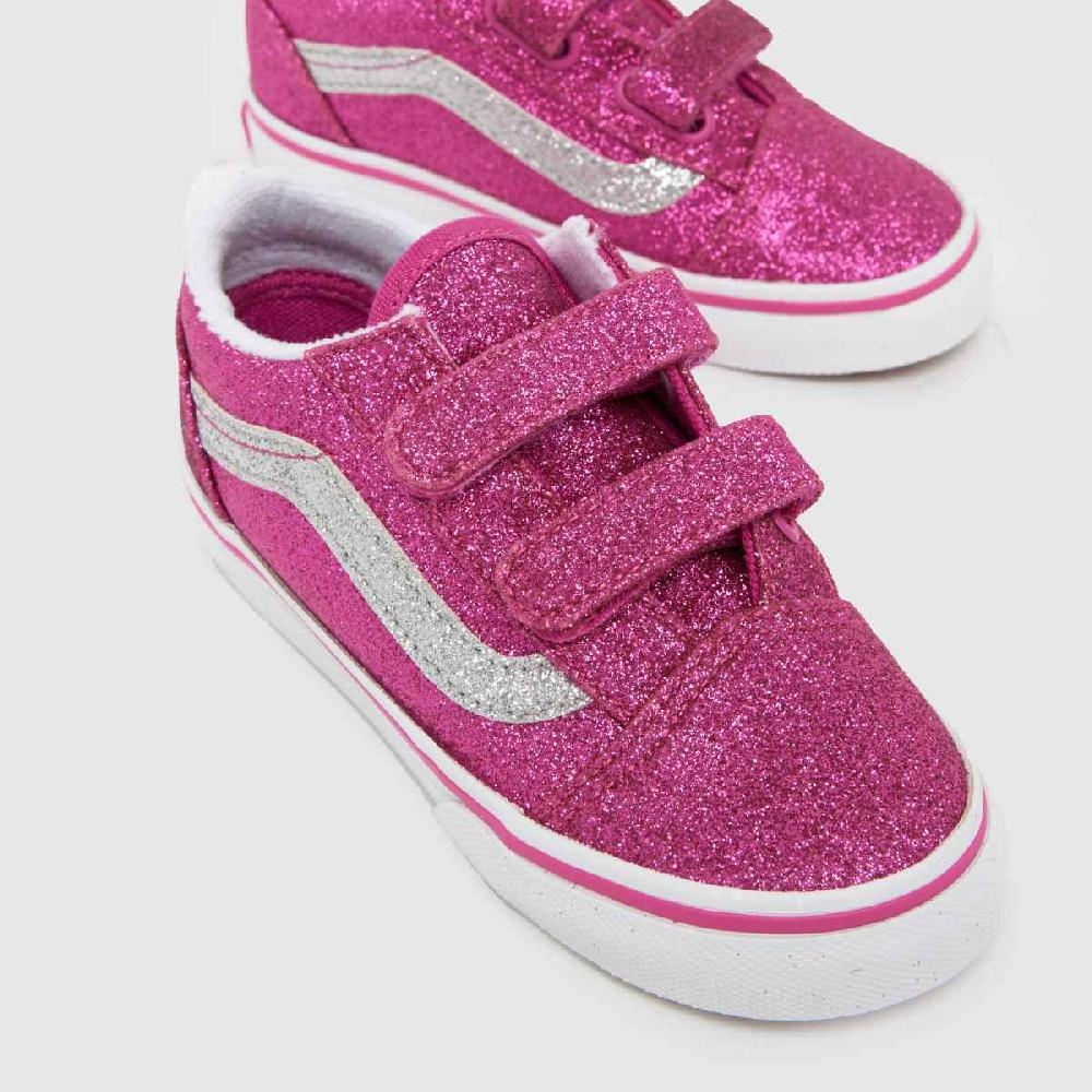 Schuh Vans Old Skool V Girls Toddler In Pink