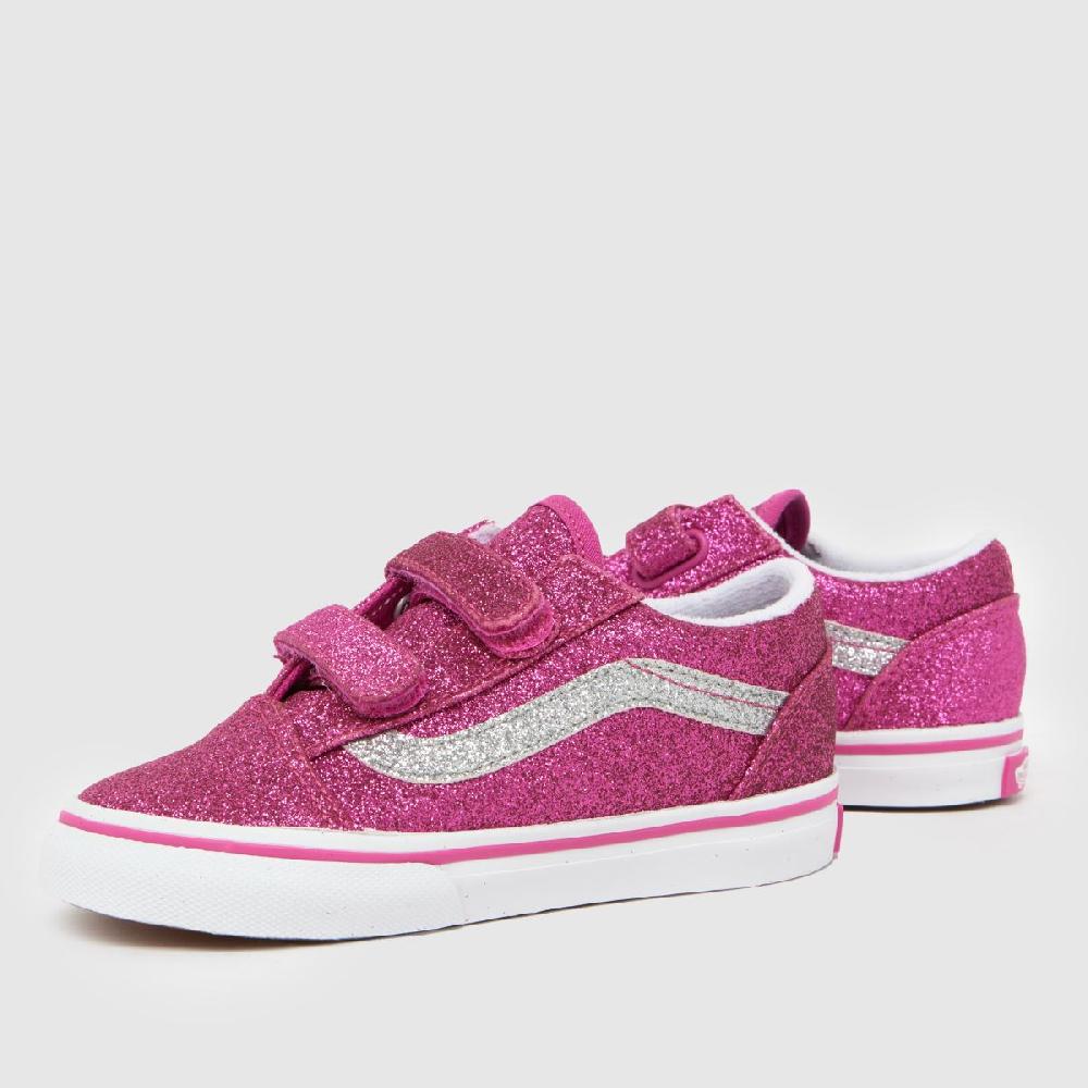 Schuh Vans Old Skool V Girls Toddler In Pink