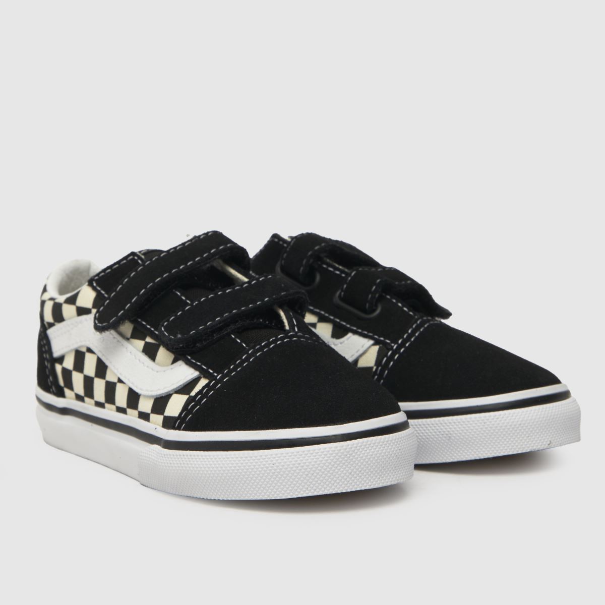 Schuh Vans Old Skool V Toddler In Black & White
