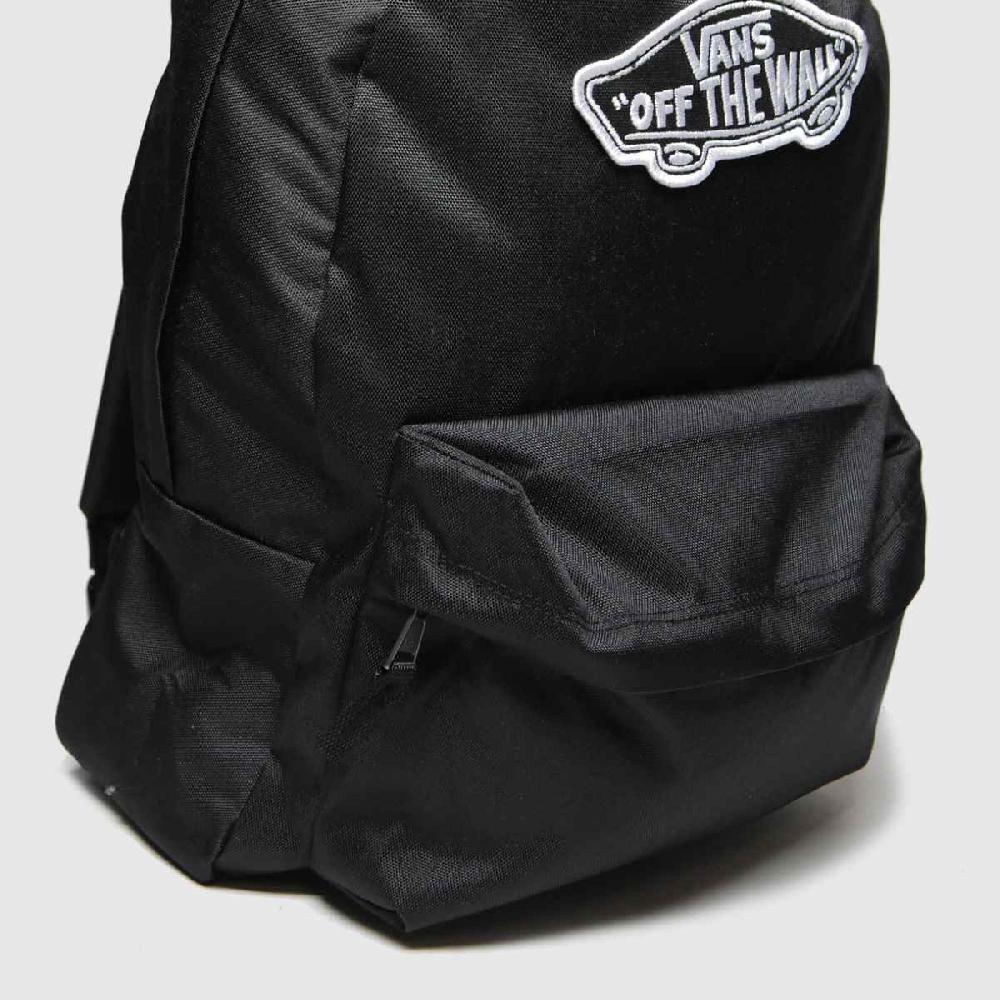 Schuh Vans Realm Backpack In Black & White