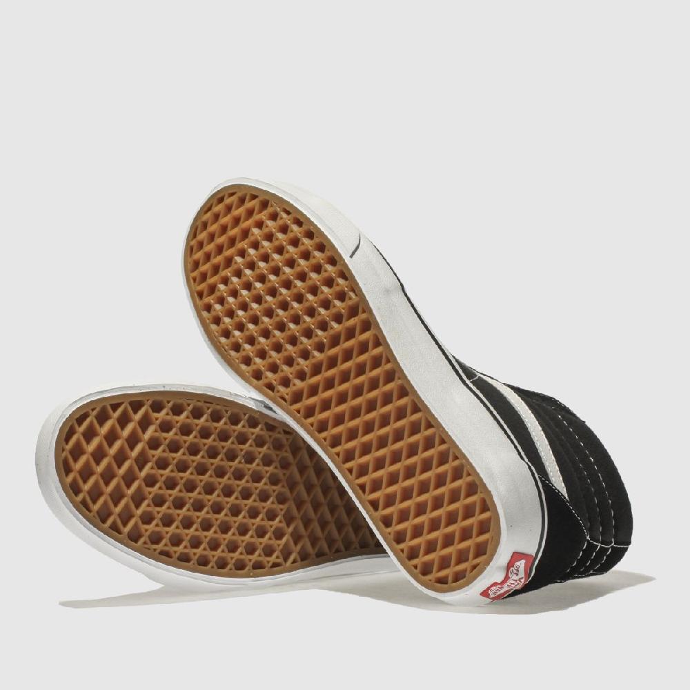 Schuh Vans Sk8-Hi In Black & White