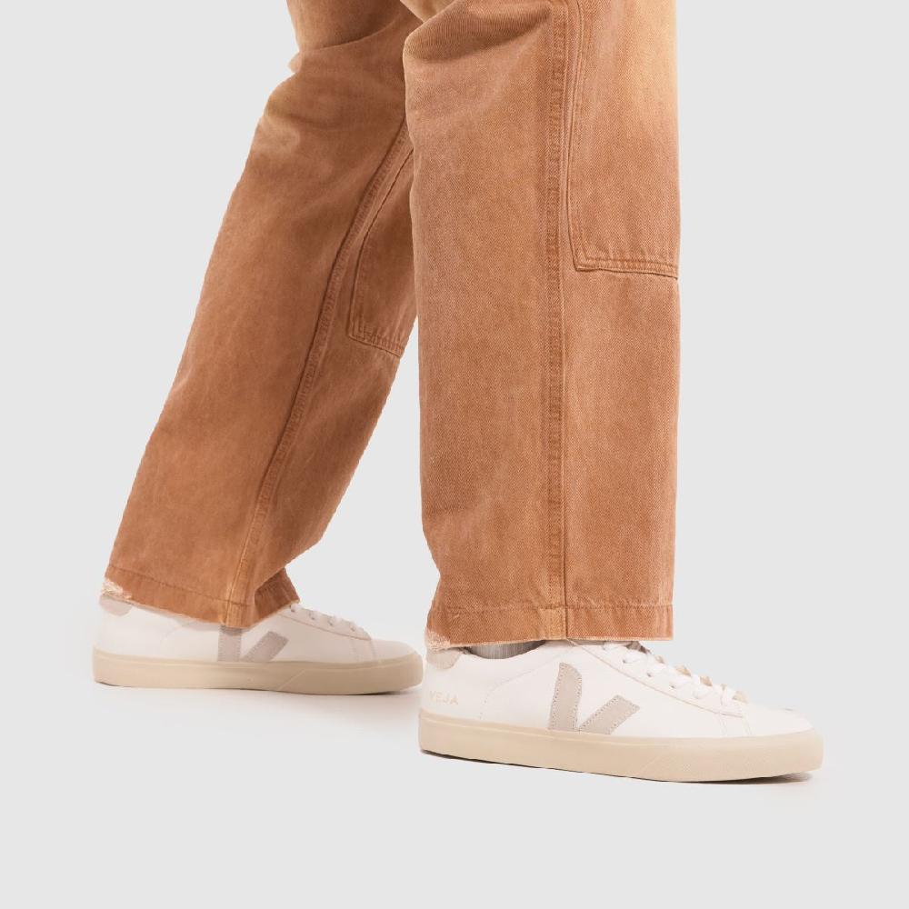 Schuh VEJA Campo In White & Beige