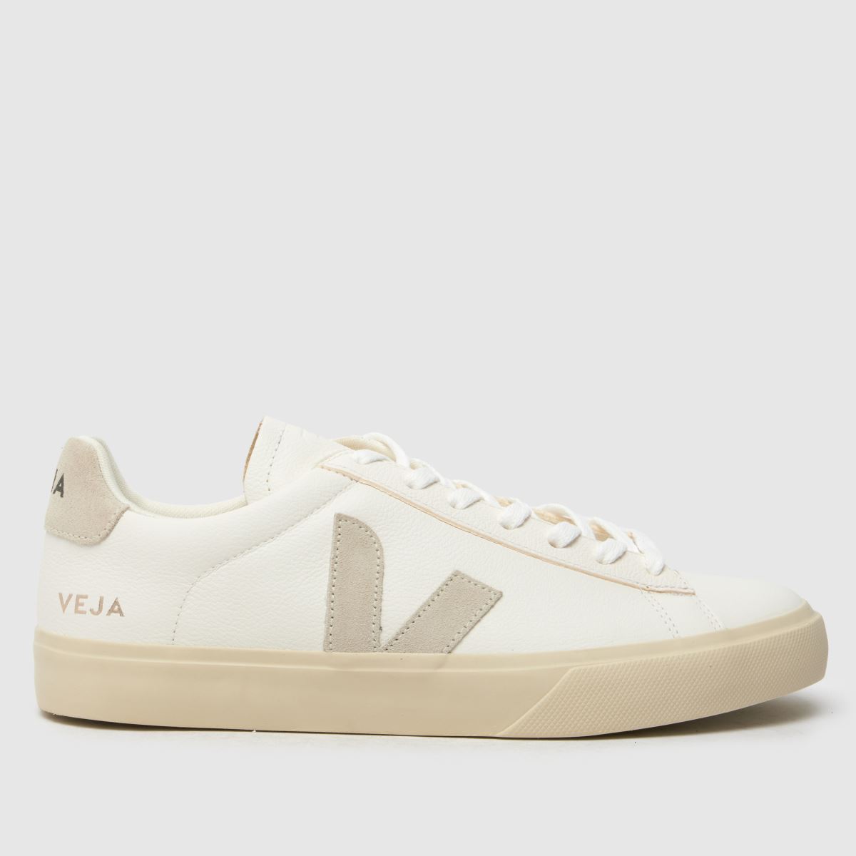 schuh VEJA Campo in White & Beige