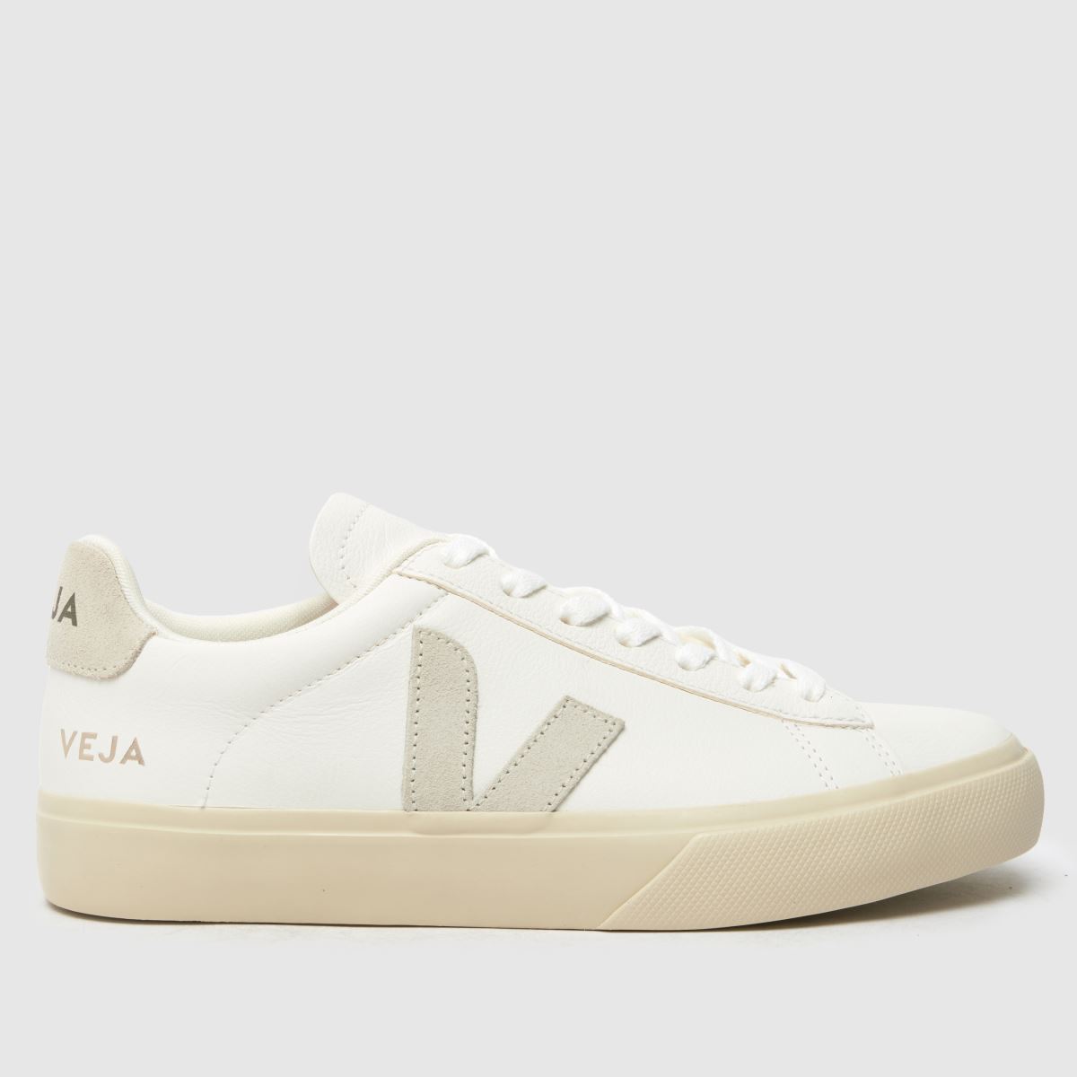 schuh VEJA Campo in White & Beige