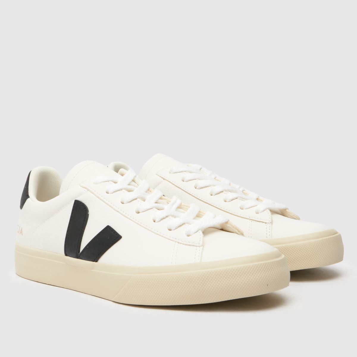 Schuh VEJA Campo In White & Black