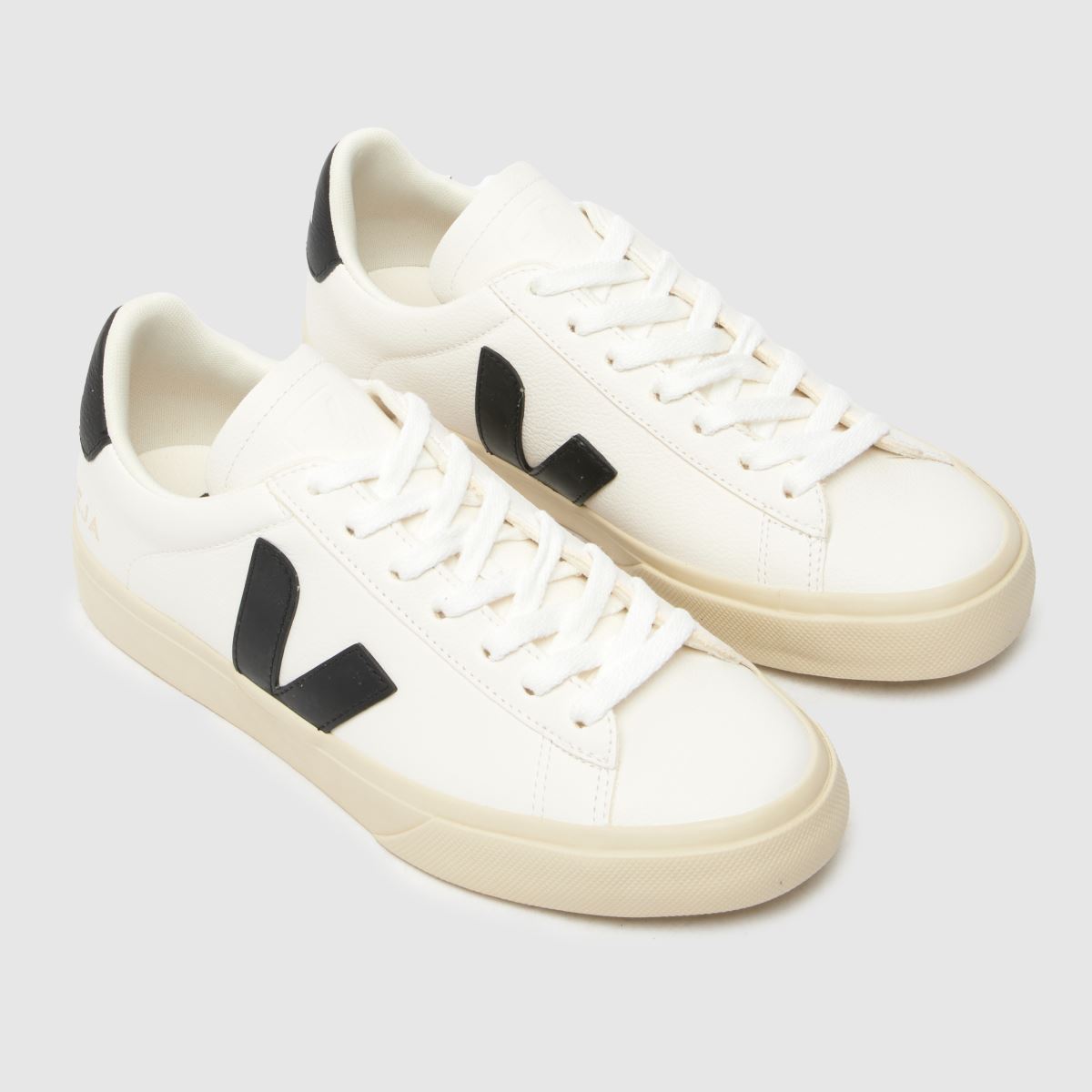 Schuh VEJA Campo In White & Black
