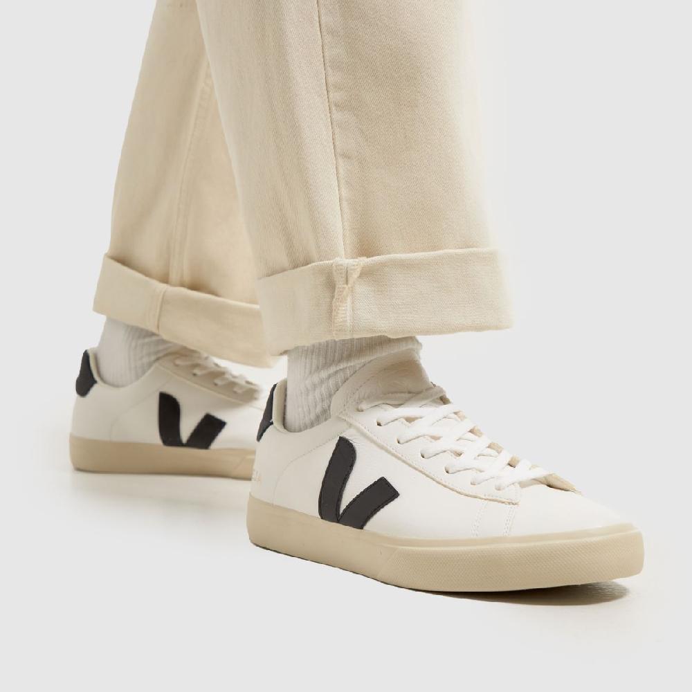 Schuh VEJA Campo In White & Black