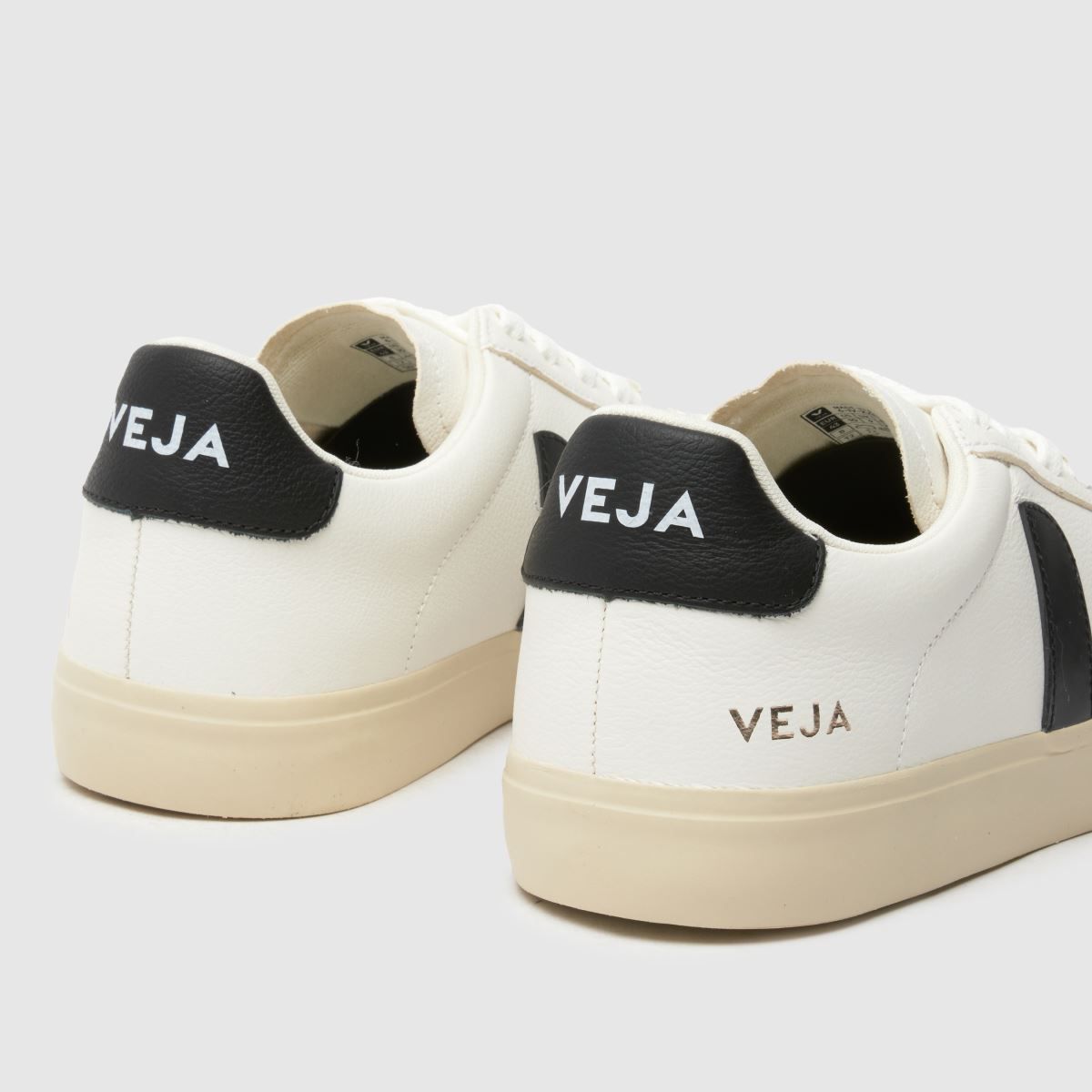 Schuh VEJA Campo In White & Black