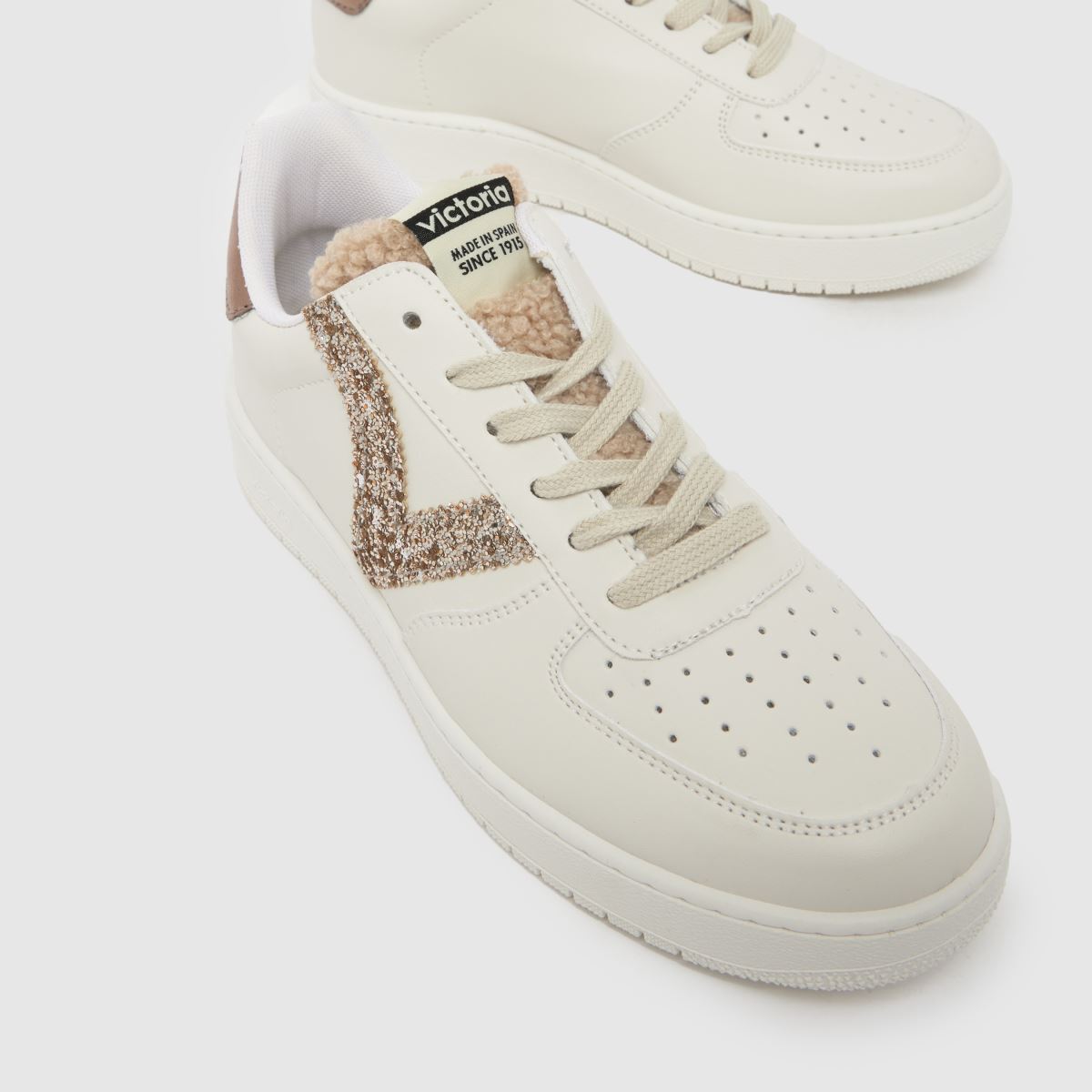 Schuh Victoria Madrid In White Multi