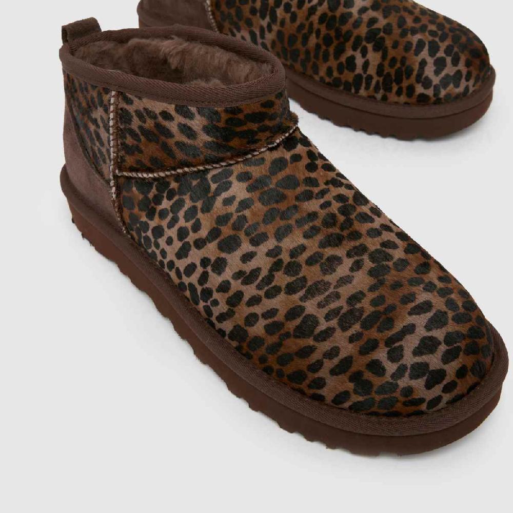 Schuh UGG Classic Ultra Mini Caspian In Burnt Cedar