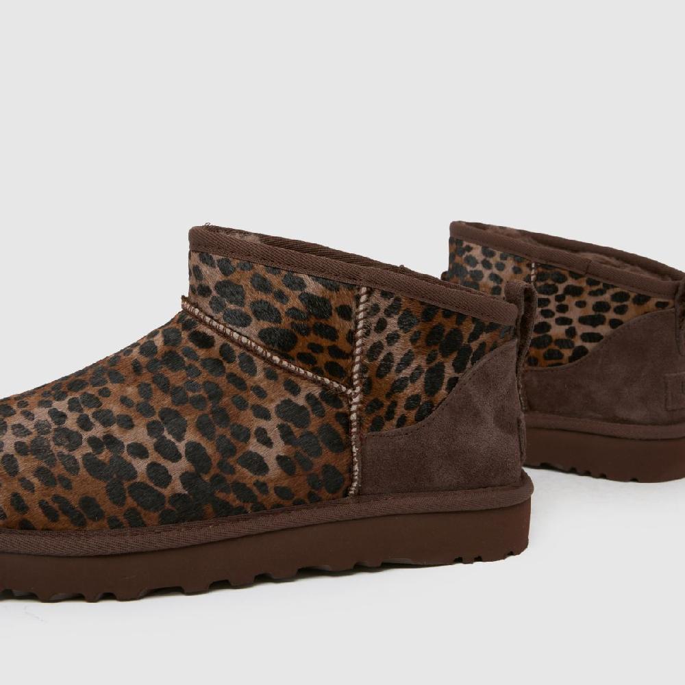 Schuh UGG Classic Ultra Mini Caspian In Burnt Cedar