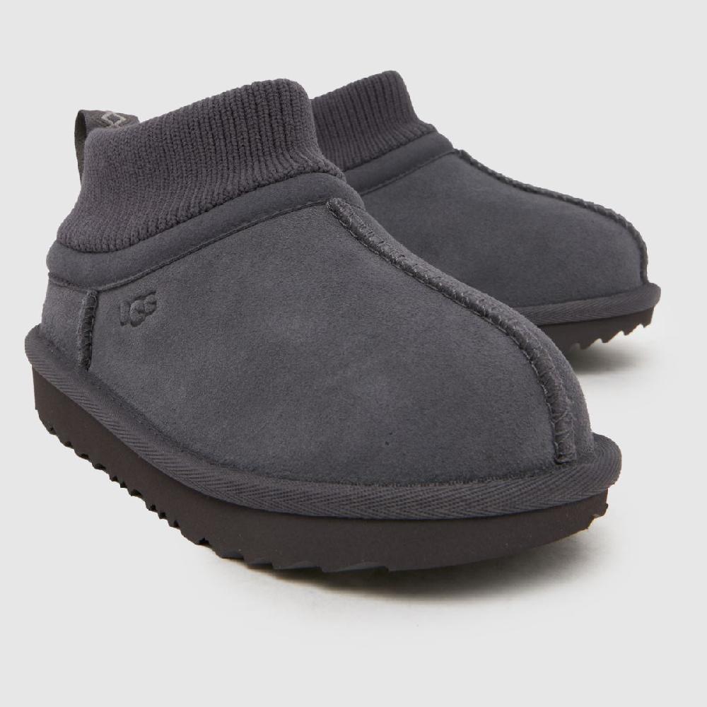 Schuh UGG Ultra Mini Stretch Cuff Toddler In Obsidian