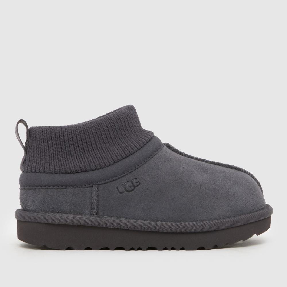 schuh UGG Ultra Mini Stretch Cuff Toddler in Obsidian