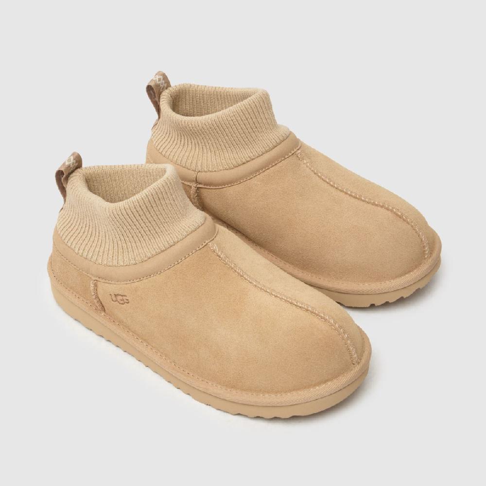 Schuh UGG Ultra Mini Stretch Cuff Youth In Mustard Seed