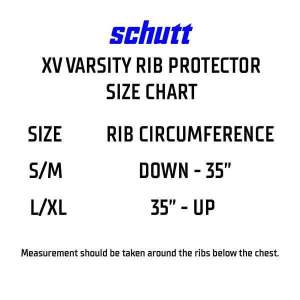 Schutt XV VARSITY RIB PROTECTOR