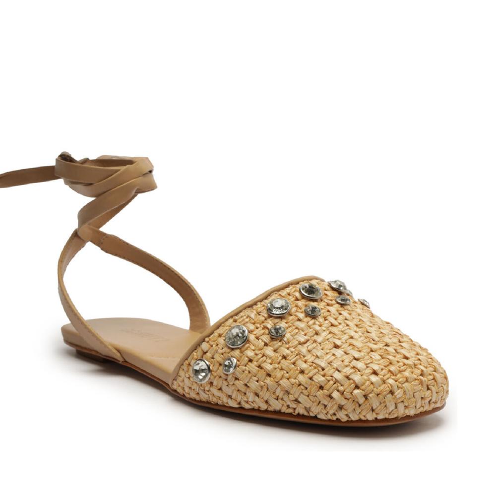 Schutz Abrie Leather Flat