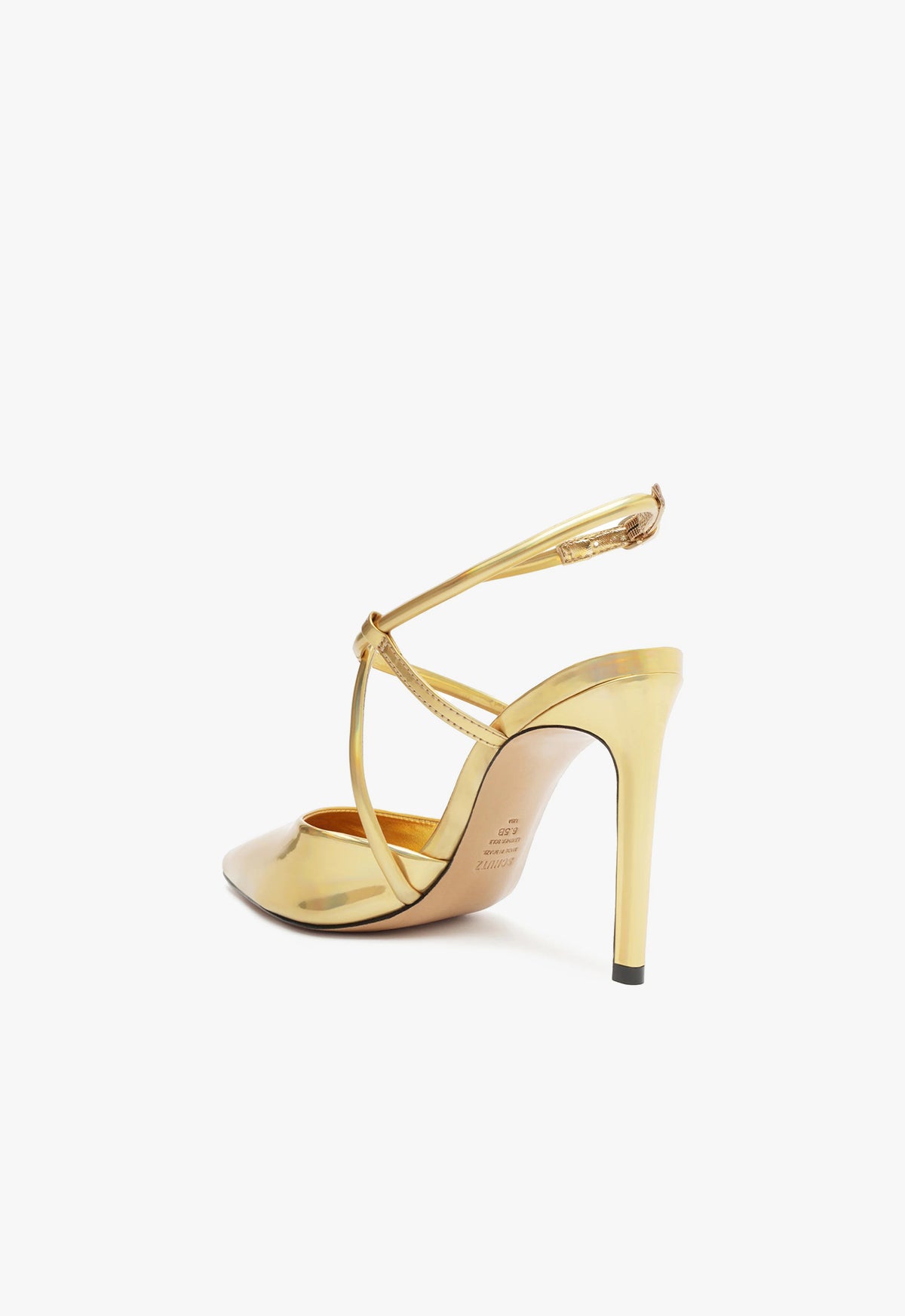 Schutz Aimee Specchio Leather Pump
