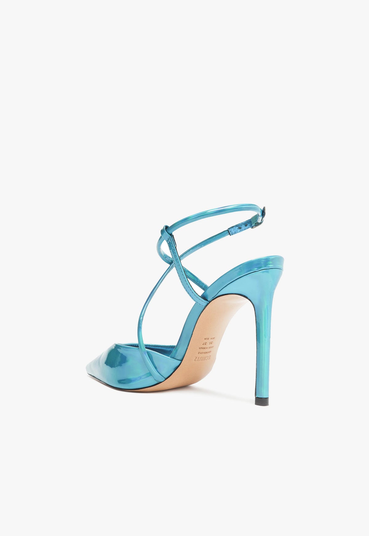 Schutz Aimee Specchio Leather Pump