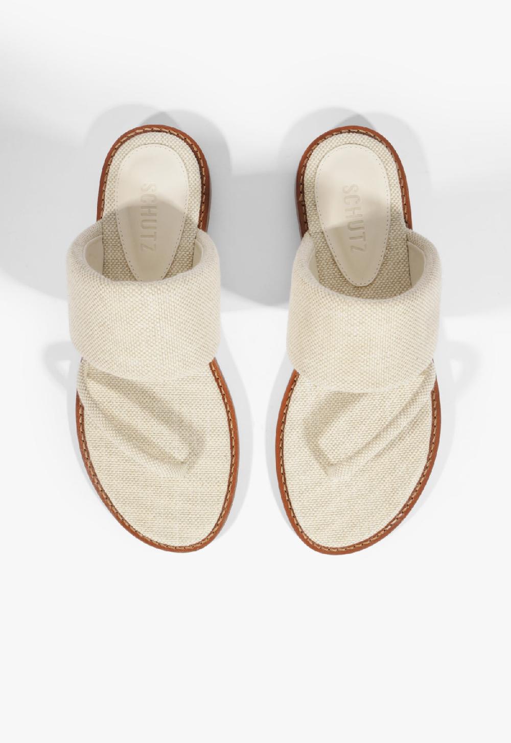 Schutz Alba Flat Sandal