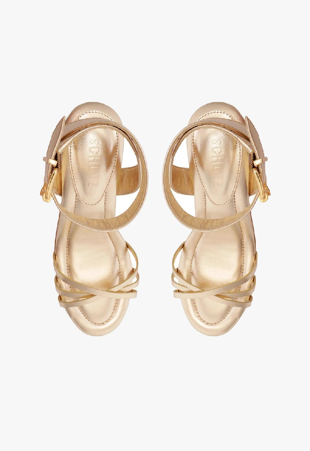 Schutz Alexandra High Block Sandal