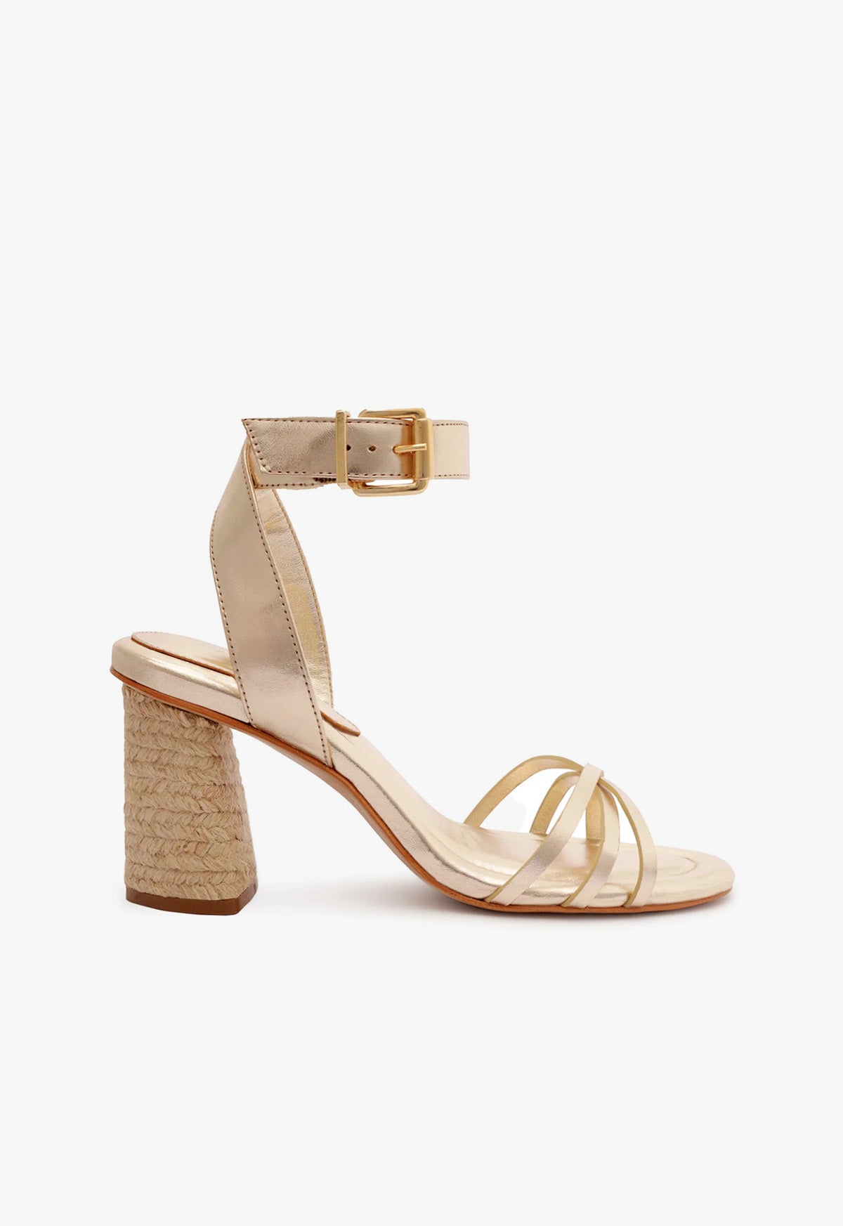 schutz Alexandra High Block Sandal