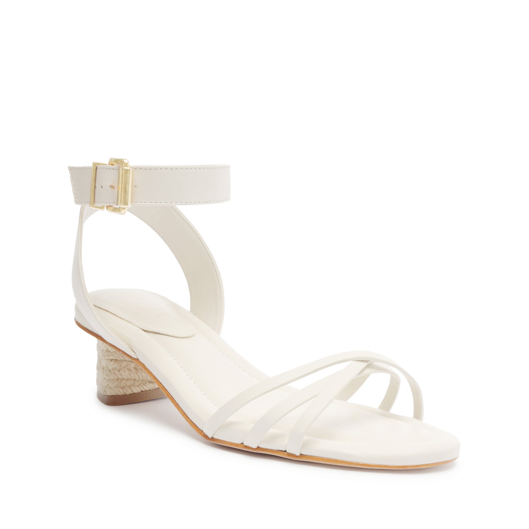 Schutz Alexandra Mid Block Sandal