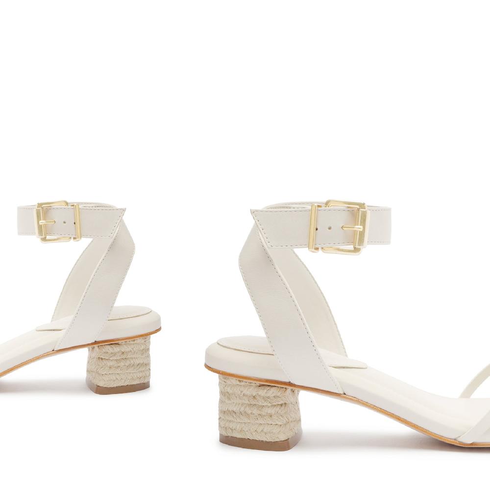 Schutz Alexandra Mid Block Sandal