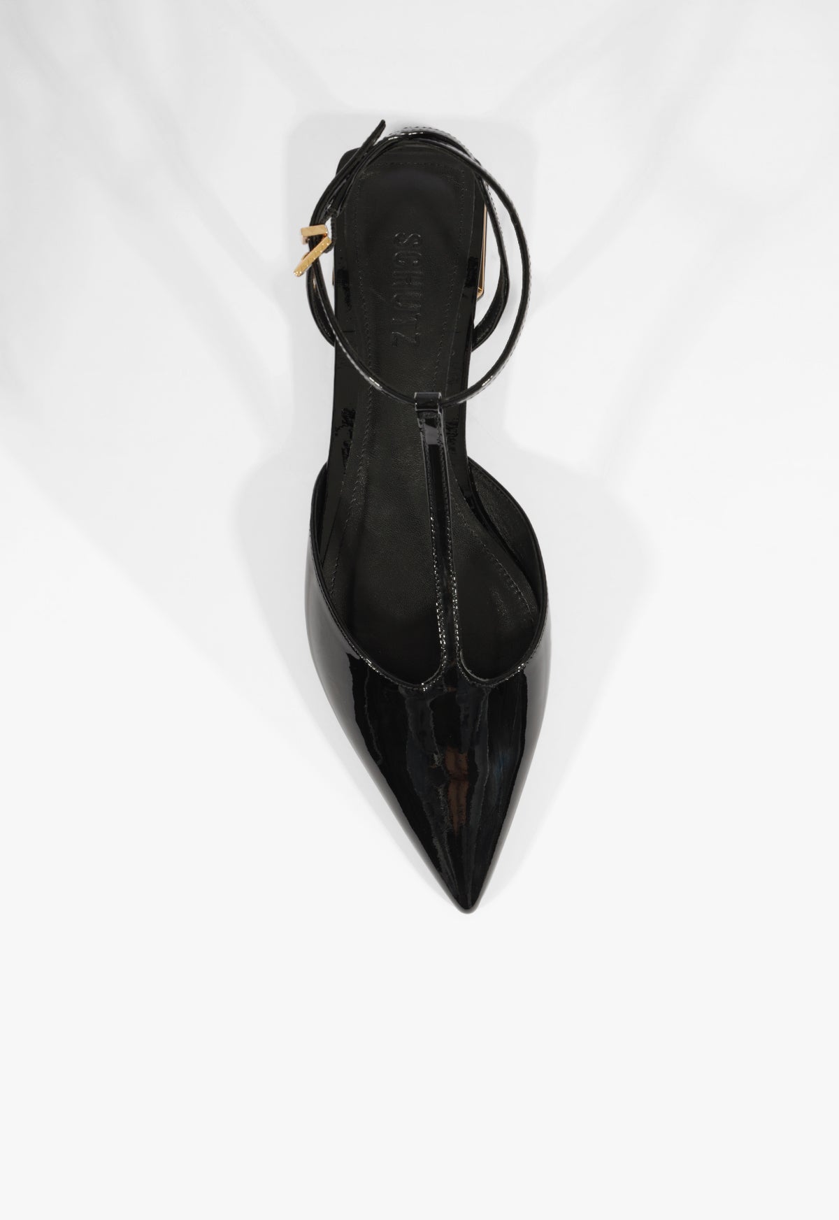 Schutz Allure T Patent Flat