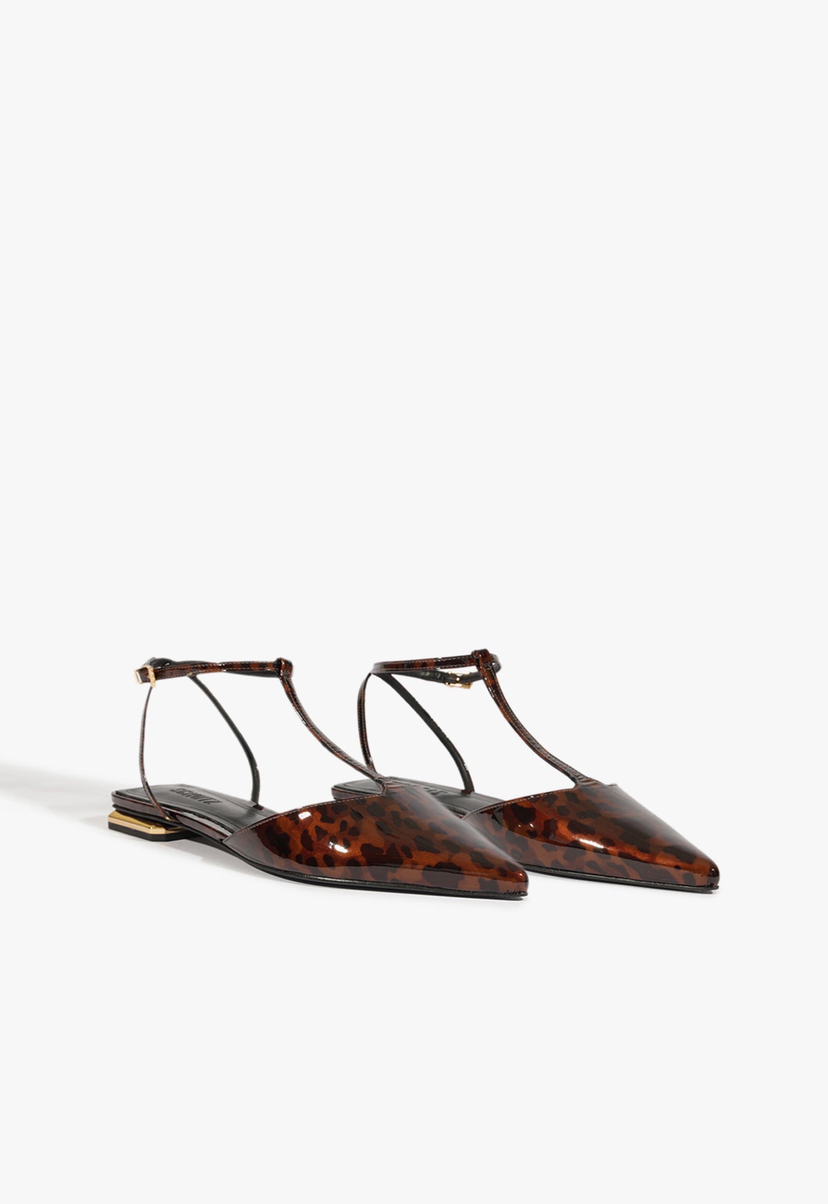Schutz Allure T Patent Flat
