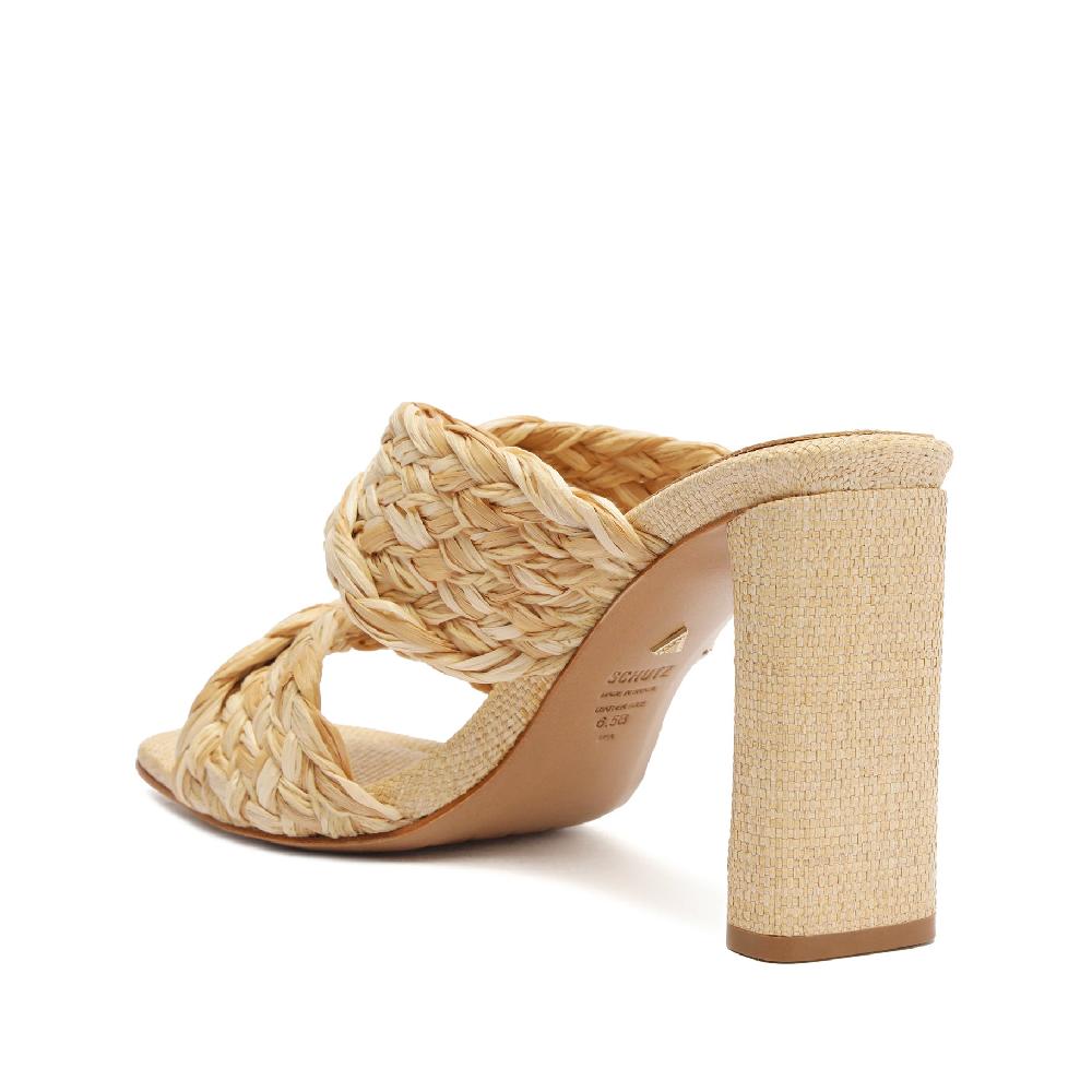 Schutz Amani Straw Sandal