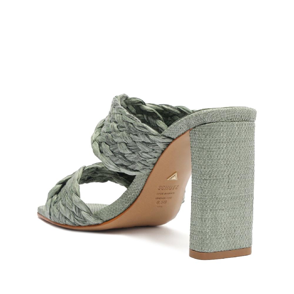 Schutz Amani Straw Sandal