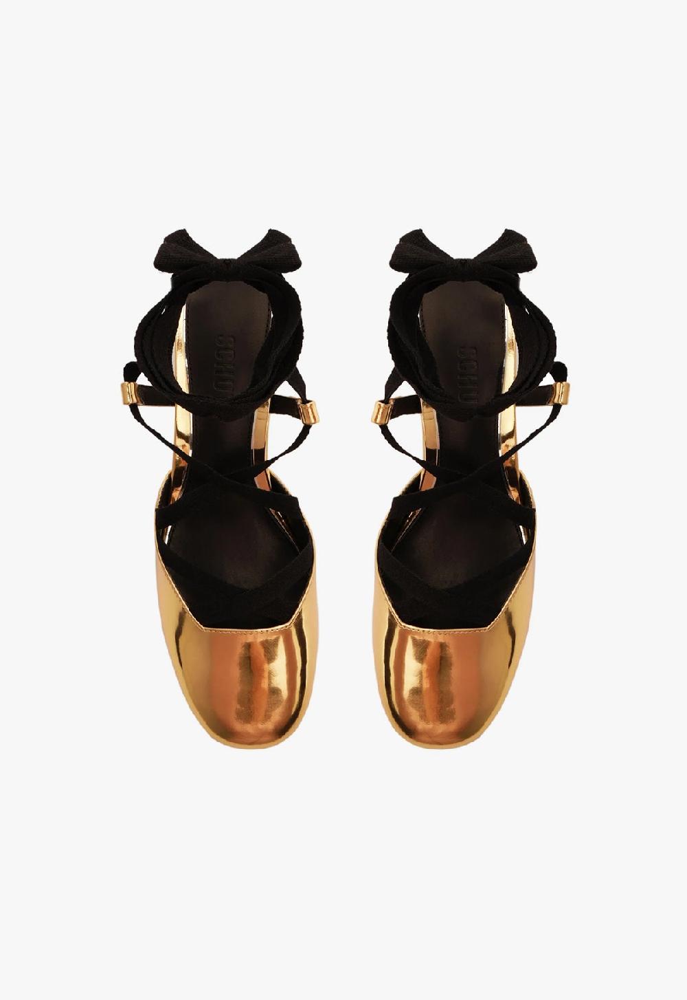 Schutz Amarie Specchio Leather Pump