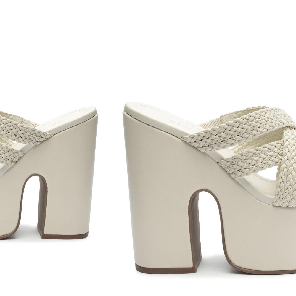 Schutz Aneka Atanado Leather Sandal