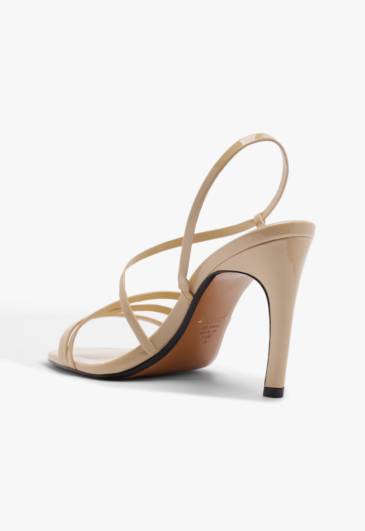 Schutz Annie Curve Patent Sandal