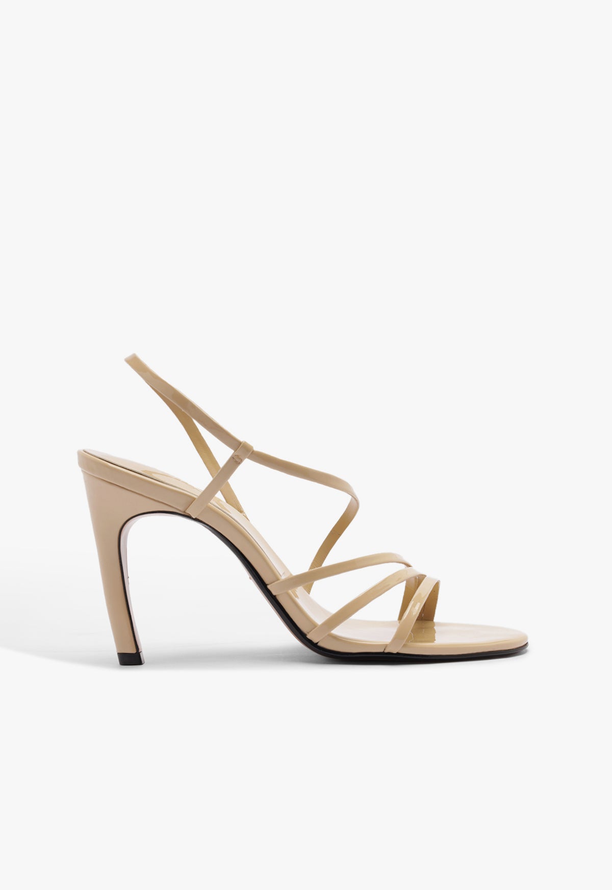 schutz Annie Curve Patent Sandal