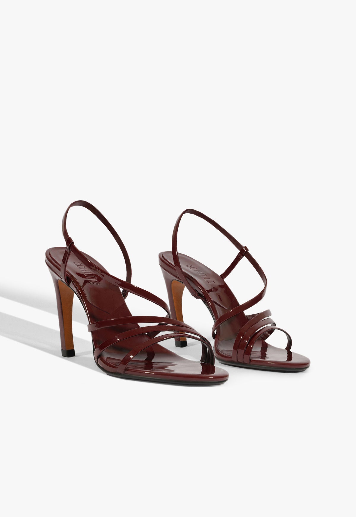Schutz Annie Curve Patent Sandal