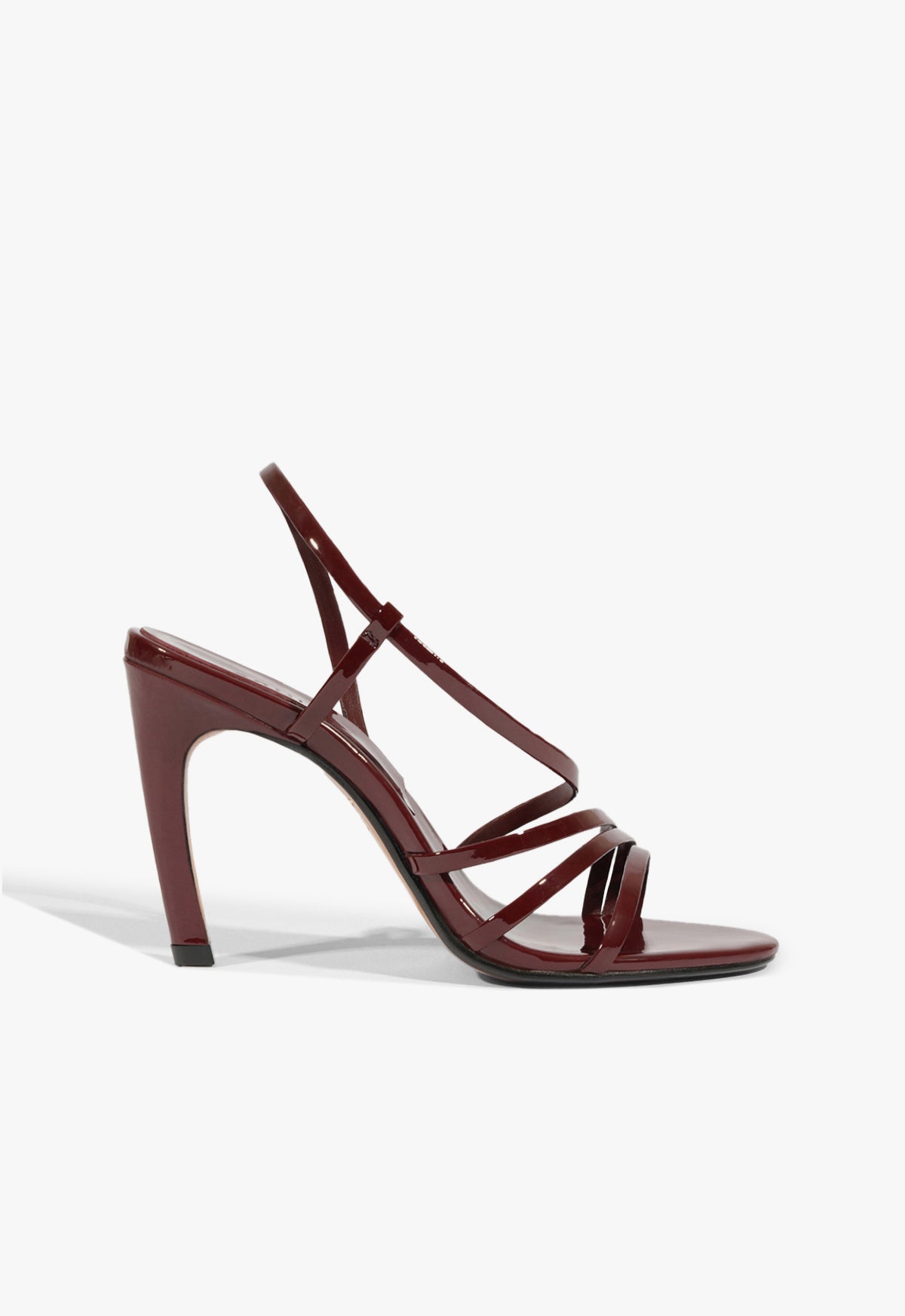 schutz Annie Curve Patent Sandal