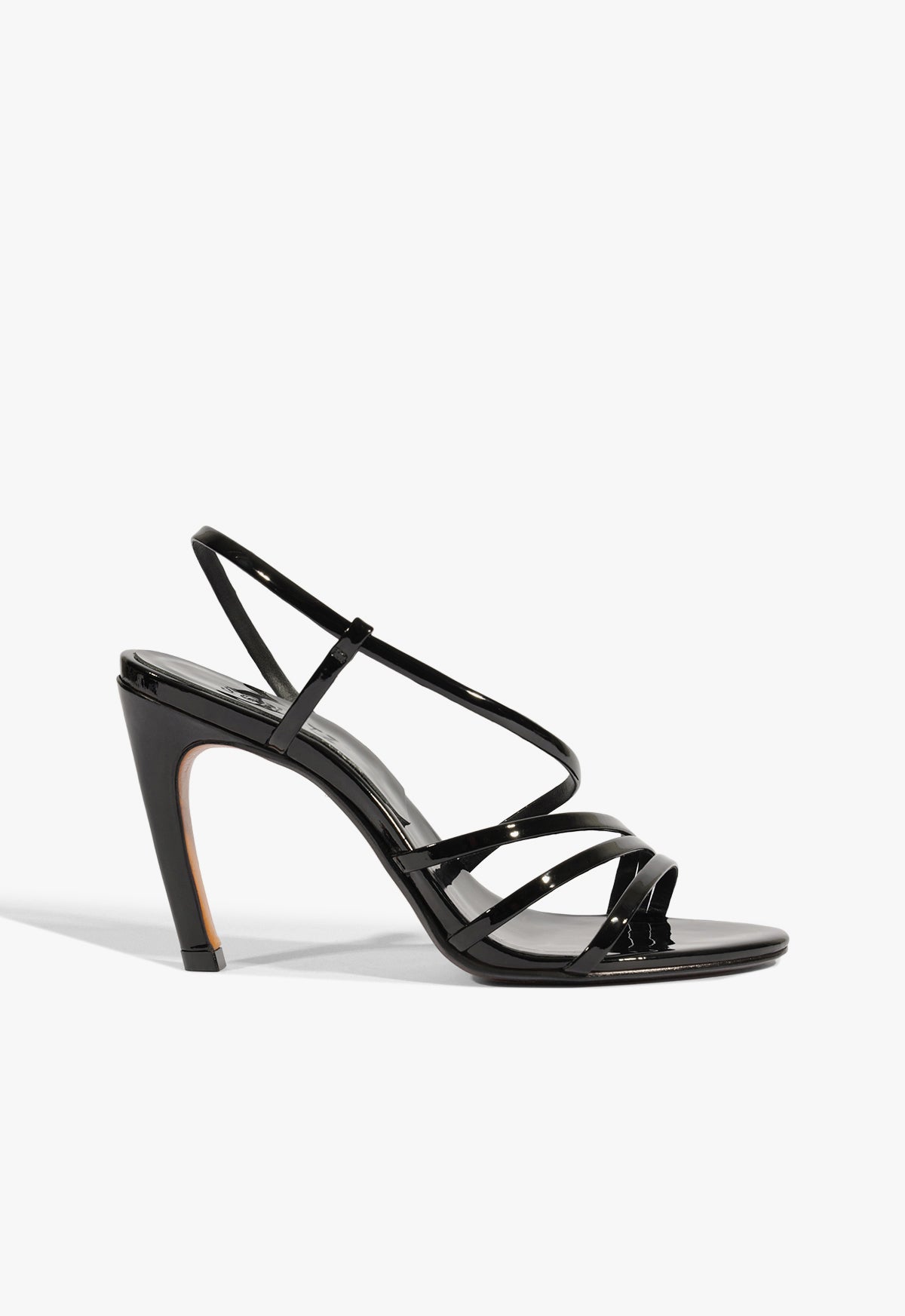 schutz Annie Curve Patent Sandal