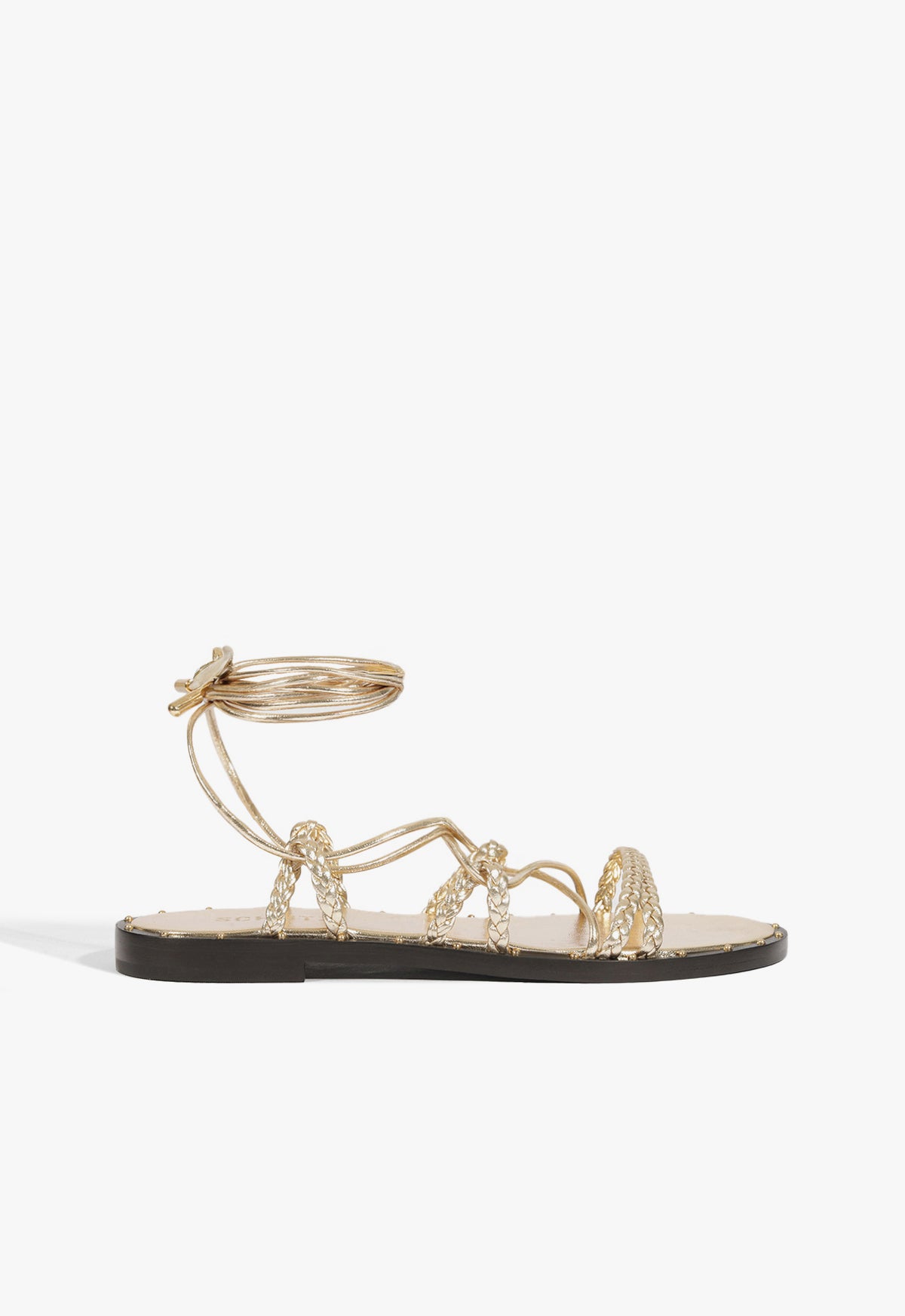 schutz Antonia Metallic Sandal