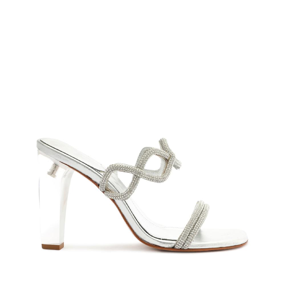 schutz Arabella Glam Vinyl Sandal