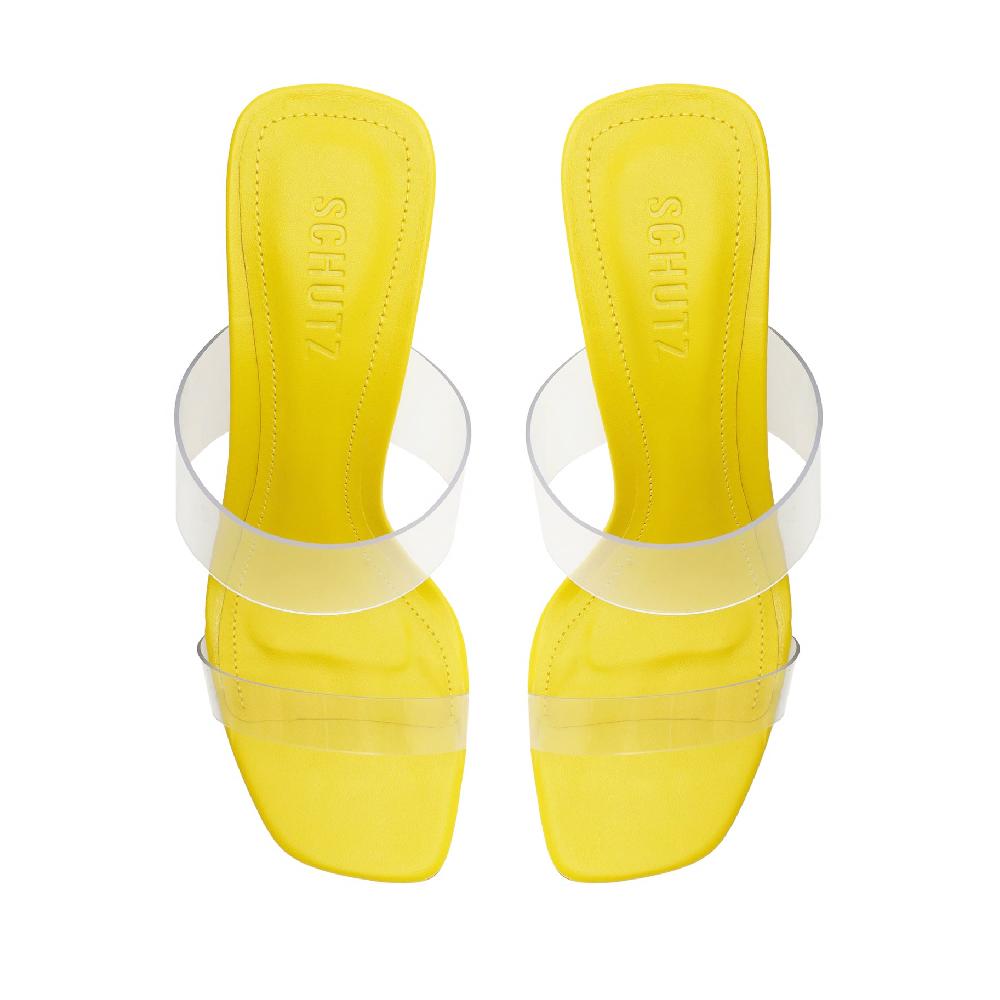 Schutz Ariella Tab Vinyl Sandal